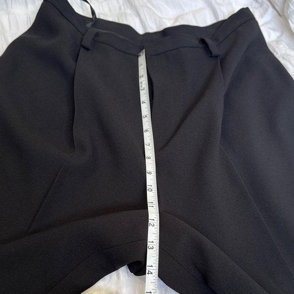 Ellen Tracy Vintage High Waist Black Dress Pants Tapered Fit Womens size 12 - Picture 6 of 7
